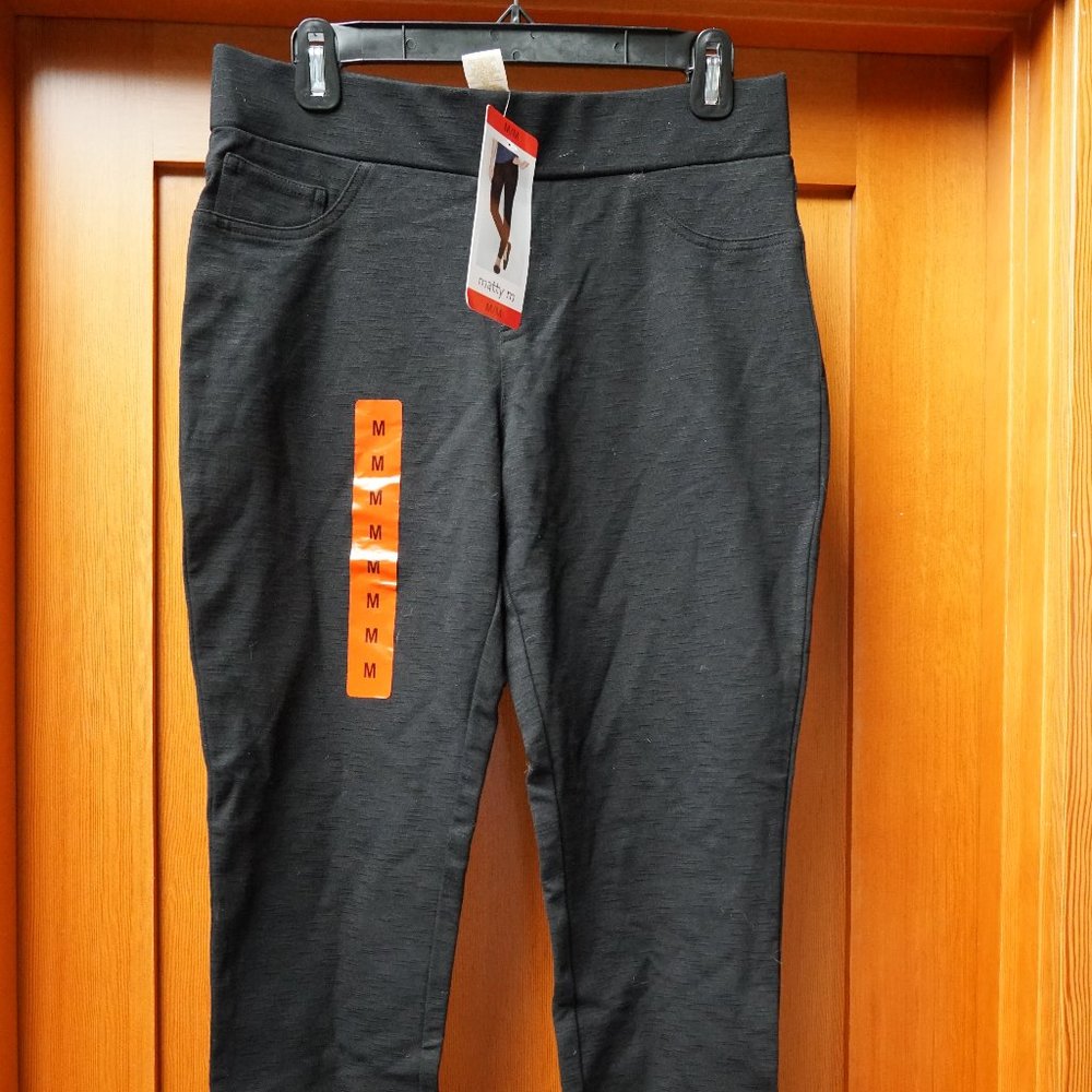 Set of 5 Matty M Leggings Size Medium